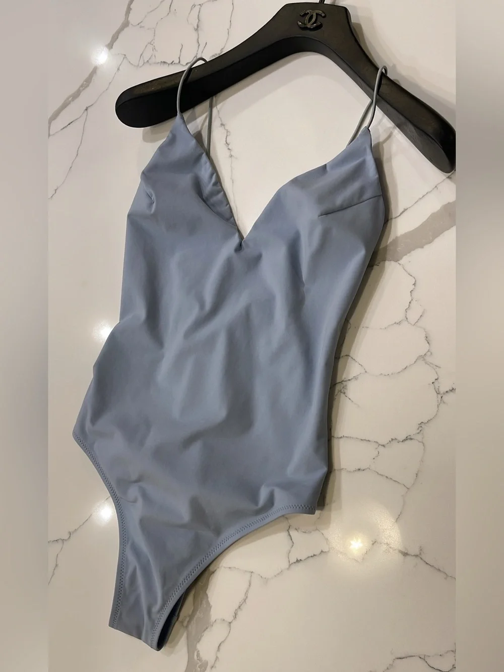NEW Reformation Rio One Piece Swimsuit In Mineral Size M